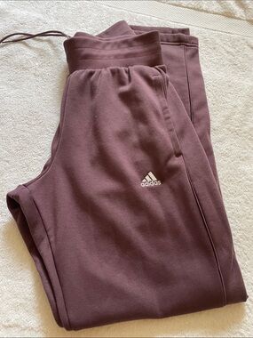 adidas Kids Burgundy Jogger Sweatpants